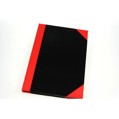 Enrola EN1810 (7"X10") 紅黑面硬皮簿-100頁