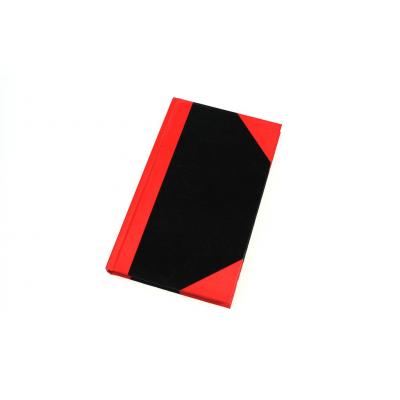 Enrola EN4420 (4" X 7") )紅黑面硬皮簿-200頁