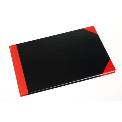 Enrola EN1110A (8"X13")紅黑面硬皮簿-100頁(橫開)