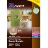 Avery 980002 L7106 牛皮色圓點 Label