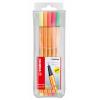 Stabilo 8805-1 Neon 0.4mm Fineliner Pen(5支裝)