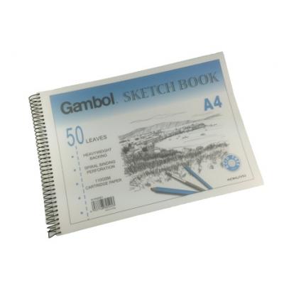 Gambol W-PS2051 110g A4 鐵圈圖畫簿(50頁)