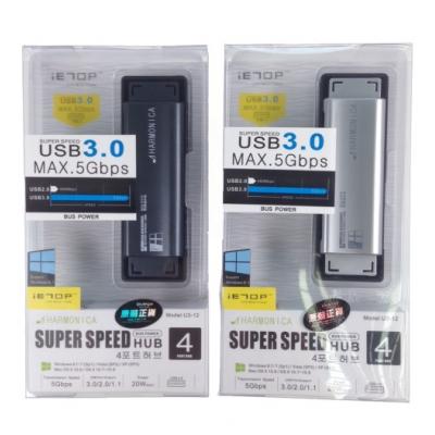 iE7OP U3-12 USB3.0 Hub 4-Port