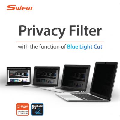 韓國制 Sview (7"-27")Privacy防窺+防藍光電腦熒幕保護片
