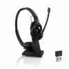Sennheiser MB Pro2 UC ML High End Bluetooth Mobile Business headset with charging stand and small dongle for UC with MS