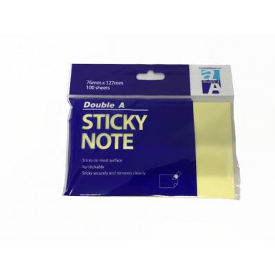 Double A Sticky Note 76x127mm(3"x5") 告示貼