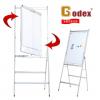 Godex GX-FT2177-60 旋轉雙面掛紙白板(左右)-60x90cm