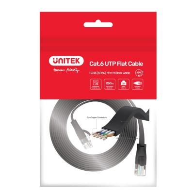 Unitek UTP Cat 6 Flat Cable(1M-15M)