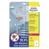 Zweckform L8011-10 A4 Antimicrobial 抗菌膠質 label-Clear (10's)