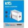 韓國 KTG-379 18W快速充電器插頭(QC3.0 USBx1)