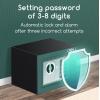 Deli ET510 Key Password Safe 密碼+鎖匙鎖夾萬