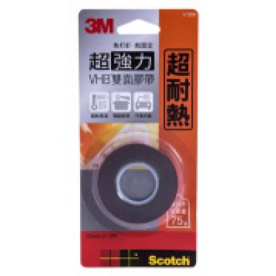 3M V1206 超耐熱專用超強力雙面膠帶(12mmx1.5M)