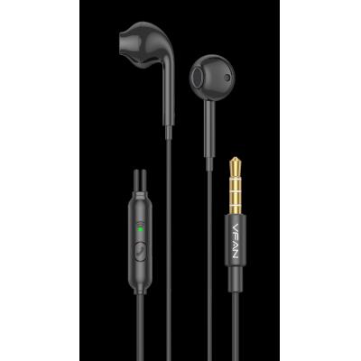 VFan M15 Semi-in-ear Earphone(3.5mm)-Black