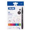 Milan 06120410  SWAY fineliner 0.4 mm 幼線筆(10色套裝)