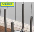 #4530 木紋鐵腳可疊式小圓凳