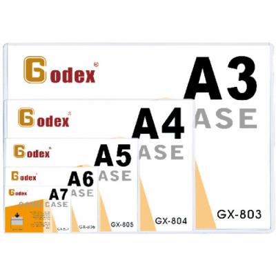 Godex GX-804 A4(210x297mm) CardCase 硬膠套