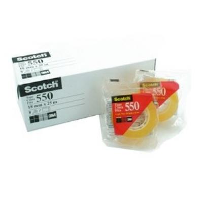 3M 550 透明膠紙 3/4x27yds (8卷/盒)