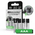 liibatteries 1INR10/31 AAA 1.5V Type-C 500mAh 超快充電電芯(4粒裝)