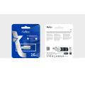 Netac U785C USB3.2(USB-A+USB-C) USB Drive 鋅合金OTG 雙用手指-16GB