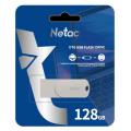 Netac U785C USB3.2(USB-A+USB-C) USB Drive 鋅合金OTG 雙用手指-128GB