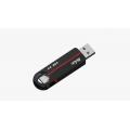 Netac US18 USB3.2(USB-A+USB-C) USB Drive 鋅合金旋轉式OTG 雙用手指-64GB