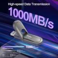 Netac US9 USB3.2 Gen2(USB-A+USB-C) USB Drive 鋅合金OTG 雙用手指-256GB