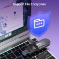 Netac US9 USB3.2 Gen2(USB-A+USB-C) USB Drive 鋅合金OTG 雙用手指-512GB