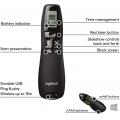 Logitech R800 專業簡報遙控器(黑色)-綠光