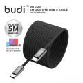 Budi DC265TT50B  65W  Type-C to Type-C 快速充電數據線-5M