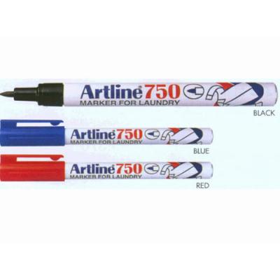 Artline #750 油性衣物用油性方嘴箱頭筆