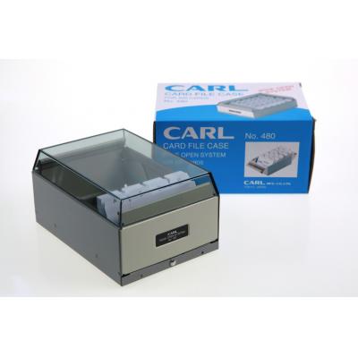 Carl CL-480 名片盒  400張