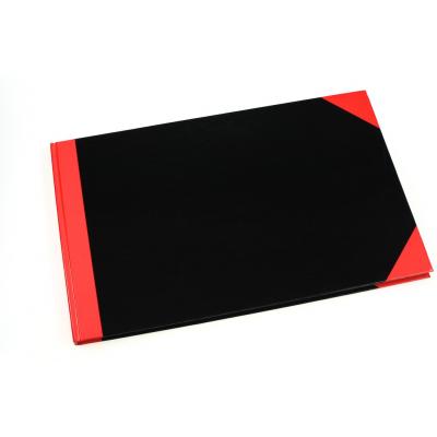 Enrola (13"X8")紅黑面硬皮簿-橫開 100頁