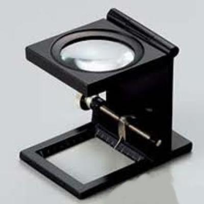 ILK 7650-M (6x) 1"黑色(有針)三摺鏡放大鏡