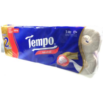 Tempo 3層(無味)卷裝衛紙(12卷裝)