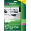 Avery #910006 White Durable Printable Cord Tags(50pcs/Pack) 