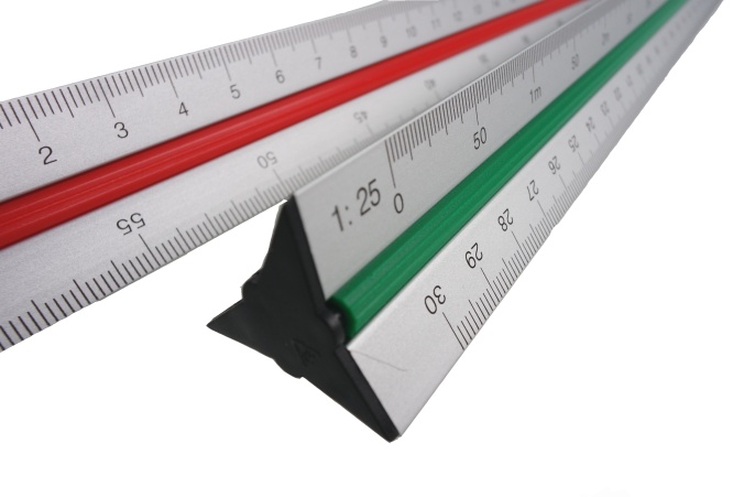 lenco aro-300 钢身比例尺-30cm