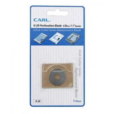 Carl K29 界紙器刀片-(虛線)1pcs