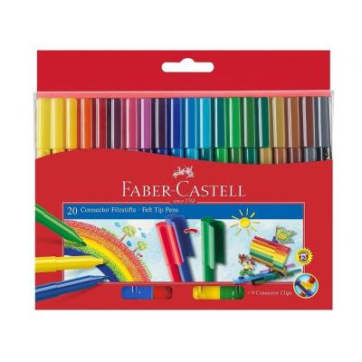Faber-Castell 11-200 筆頭連接水筆-20色 