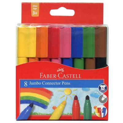 Faber-Castell 66-2000-8 珍寶筆頭連接水筆-8色