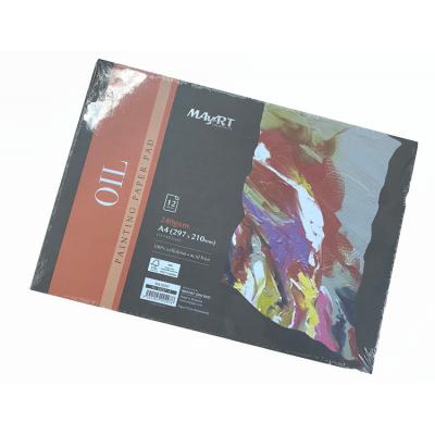 Maypap MA00297 OIL Painting Paper Pad  A4 素描薄(240g,12Sheets)