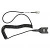Sennheiser CSTD-01 Coiled Bottom cable: ED to RJ Plug