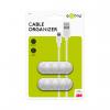 GOOBAY GB70400 Cable Management 4 Slots 電線固定扣-White