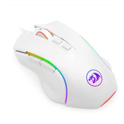 Redragon M607W (7200dpi)Gaming Mouse-White