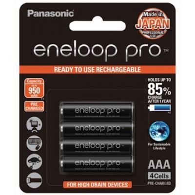 Panasonic Eneloop Pro AAA 950mAh 環保充電池4 粒咭裝