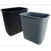 Godex 磨砂表面辦公室膠垃圾桶-12L(黑色/灰色)