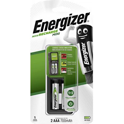 Energizer 勁量 CH2PC4 迷你充電器+(AA A 700mAh x2粒)
