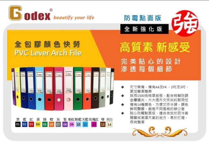 Godex PF774 3" (F4/34.5cm高) 全包胶快劳