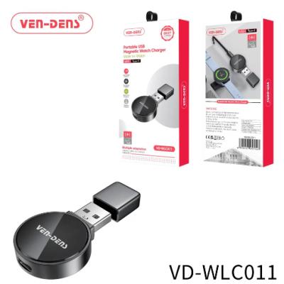 Ven-Dens WLC011 Portable USB-A Magnetic iWatch Charger with USB-C