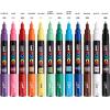 UNI POSCA PC-1M 12C (0.7mm)極細水性麥克筆廣告筆(12色套裝)