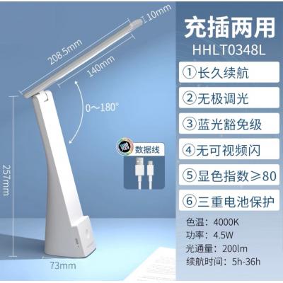 Panasonic HHLT0438L (護目佳)LED USB 檯燈(4.5W)-白色